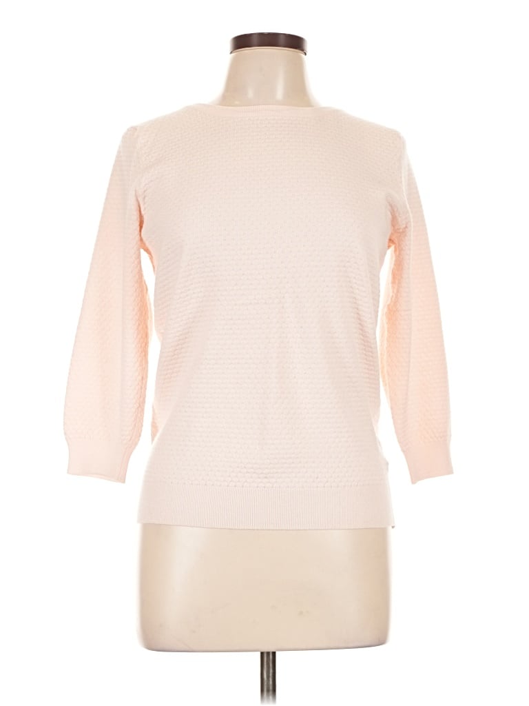 Pre-owned Elle 3/4 Sleeve T-shirt In Pink