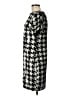 Ann Taylor 100% Polyester Houndstooth Silver Casual Dress Size 6 Petite - photo 5