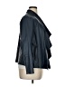 Slate & Willow 100% Leather Blue Leather Jacket Size XL - photo 4