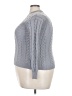 Shein 100% Polyester Gray Turtleneck Sweater Size 4 - photo 5
