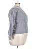 Shein 100% Polyester Gray Turtleneck Sweater Size 4 - photo 4