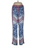 Green Dragon 100% Rayon Paisley Blue Casual Pants Size L - photo 1