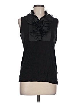 August Silk Sleeveless Blouse