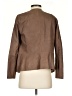 Vince. 100% Leather Solid Brown Blazer Size XS - photo 2