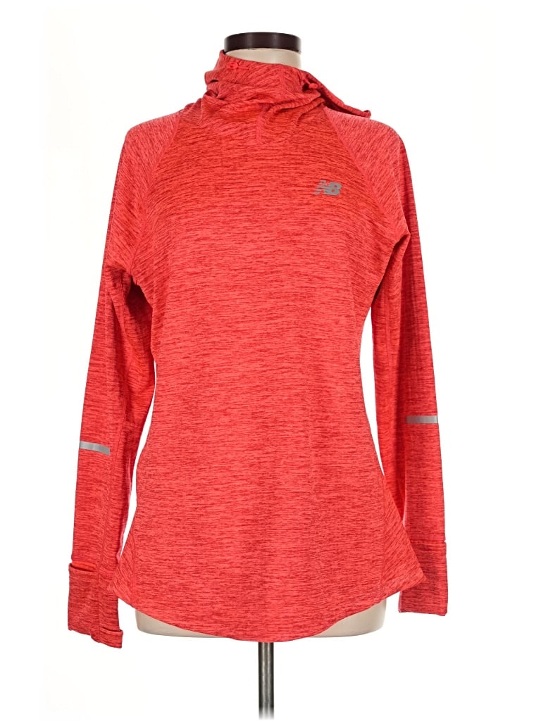 Pre-owned New Balance Sweatshirt In Red