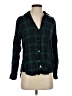 Grayson Plaid Green Long Sleeve Blouse Size XS (1) - photo 1