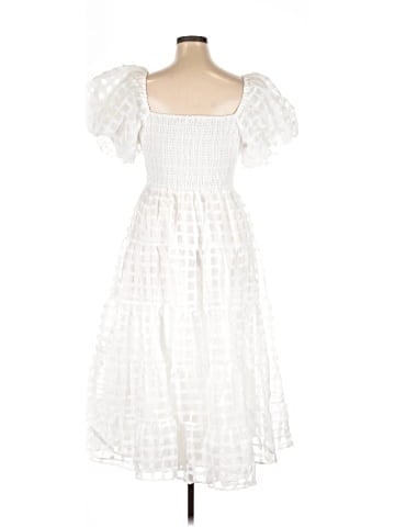 Gingham & Heels Cocktail Dress (view 2)