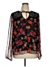 Johnny Was Black 3/4 Sleeve Blouse Size XL - photo 1