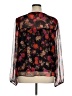 Johnny Was Black 3/4 Sleeve Blouse Size XL - photo 2