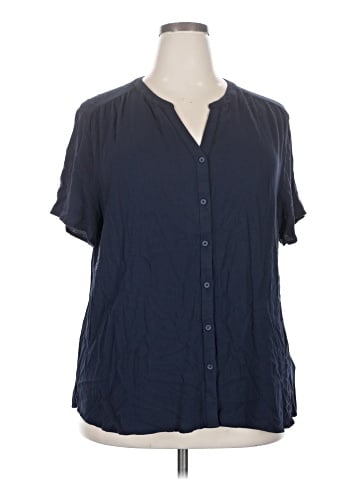 Amazon Essentials Short Sleeve Blouse (view 1)