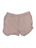 Jason Wu 100% Cotton Checkered-gingham Tan Shorts Size M - photo 1