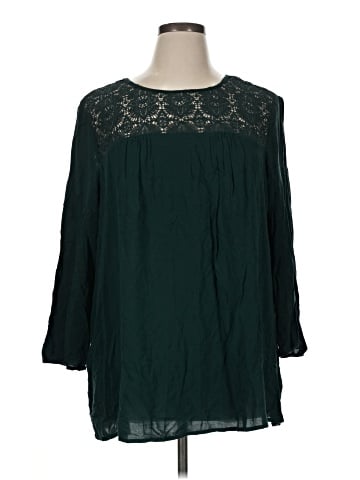 Old Navy 3/4 Sleeve Blouse (view 1)