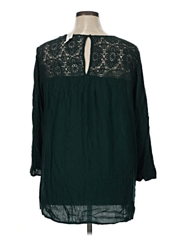 Old Navy 3/4 Sleeve Blouse (view 2)