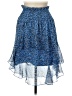 MUNTHE 100% Polyester Animal Print Blue Casual Skirt Size EU 38 / US 8 - photo 1