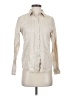 Uniqlo Ivory Long Sleeve Button-Down Shirt Size XXS - photo 1