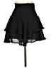 Unbranded 100% Polyester Solid Black Casual Skirt Size S - photo 2