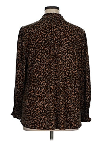 Adrianna Papell Long Sleeve Blouse (view 2)