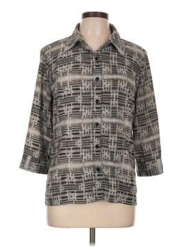 Laura Scott 3/4 Sleeve Button-Down Shirt (view 1)