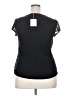 Lauren Conrad 100% Polyester Black Short Sleeve Blouse Size XXL - photo 2