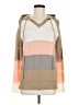 Unbranded 100% Acrylic Color Block Tan Pullover Sweater Size M - photo 1