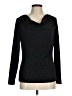 Allegra K Black Long Sleeve Top Size M - photo 1