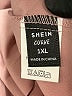Shein Curve Pink 3/4 Sleeve Blouse Size 14 Plus (1) - photo 7