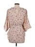 Hayden 100% Polyester Burgundy 3/4 Sleeve Blouse Size Med - Lg - photo 2