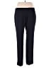 The Fold 100% Polyester Solid Blue Black Dress Pants Size 16 - photo 2