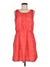 Mango 100% Polyester Polka Dots Red Casual Dress Size M - photo 1