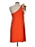 Judith March 100% Polyester Color Block Orange Cocktail Dress Size L - photo 2