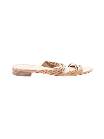 Madewell The Meg Slide Sandal in Leather (view 1)