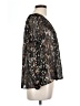 Sandro Black Long Sleeve Silk Top Size Lg (3) - photo 4
