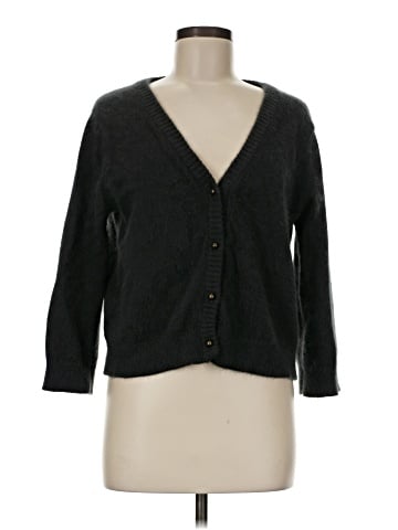 Lands' End Canvas Wool Cardigan (view 1)
