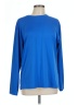 Basics 100% Polyester Blue Long Sleeve T-Shirt Size L - photo 1