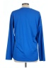 Basics 100% Polyester Blue Long Sleeve T-Shirt Size L - photo 2