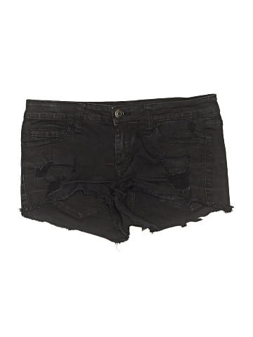 Klique B Denim Shorts (view 1)