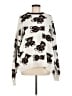Assorted Brands Print White Pullover Sweater Size M - photo 1