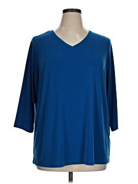 Susan Graver 3/4 Sleeve Top