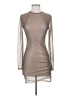 Missguided Silver Long Sleeve Top Size XS - photo 1