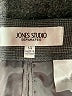 Jones Studio Chevron-herringbone Gray Dress Pants Size 14 - photo 4