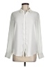 H&M 100% Polyester Solid Ivory Long Sleeve Blouse Size 6 - photo 1