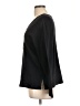 Quacker Factory Black Long Sleeve Top Size L - photo 5