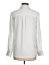 H&M 100% Polyester Solid Ivory Long Sleeve Blouse Size 6 - photo 2