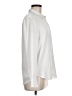 H&M 100% Polyester Solid Ivory Long Sleeve Blouse Size 6 - photo 4