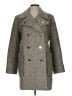 Tory Burch Tweed Solid Gray Coat Size 10 - photo 1