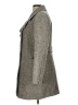 Tory Burch Tweed Solid Gray Coat Size 10 - photo 5