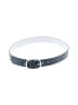 Cole Haan Gray Black Leather Belt Size L - photo 1