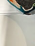 Unbranded Floral Teal Swimsuit Top Size M - photo 3