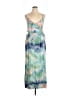 Assorted Brands 100% Rayon Tie-dye Blue Casual Dress Size L - photo 1