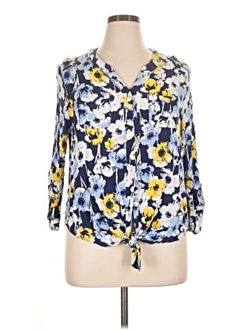 Ruby Rd. 3/4 Sleeve Blouse (view 1)